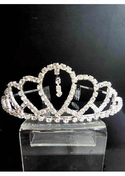 Нежна корона за дете с кристали - Princess Mary